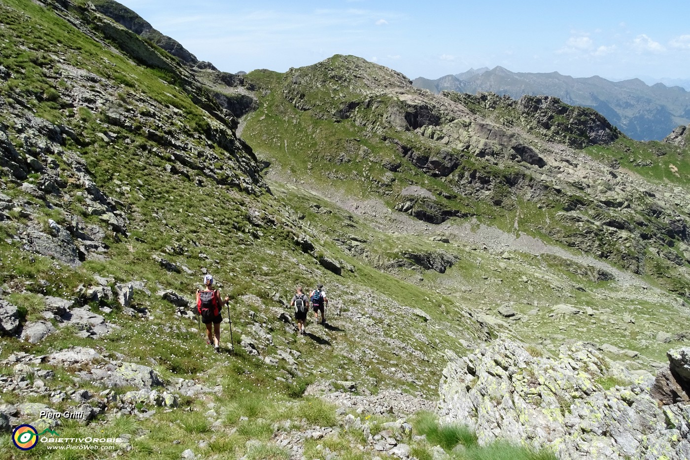 74 Ripercorriamo in discesa la traccia percorsa in salita.JPG